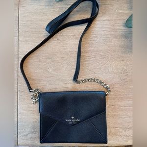 Kate Spade black cross-body bag